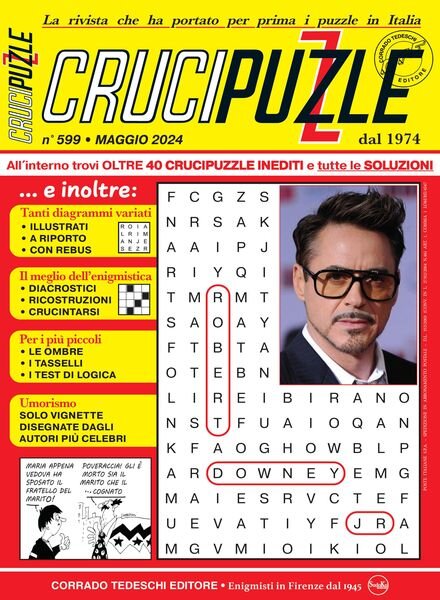 Crucipuzzle – Maggio 2024 Cover