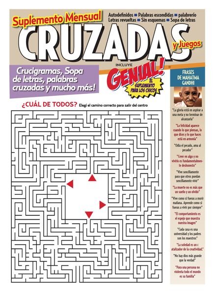 Cruzadas y Genial! – Marzo 2024 Cover