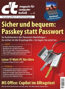 c’t Magazin fur Computertechnik – 05 April 2024