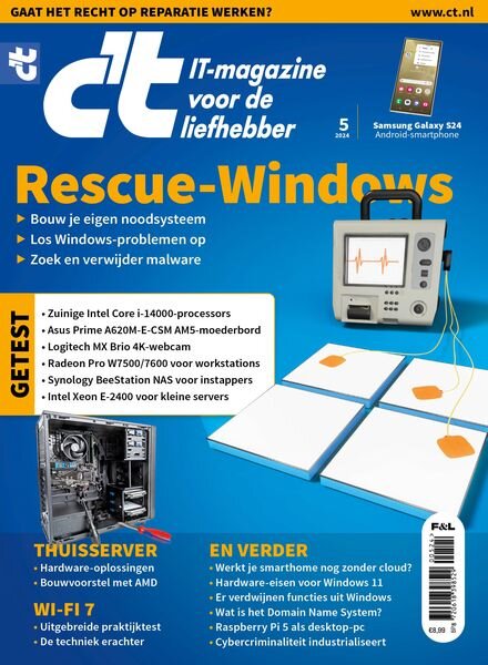 c’t Magazine Netherlands – Mei 2024 Cover