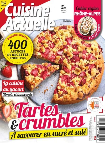 Cuisine Actuelle – Mai 2024 Cover
