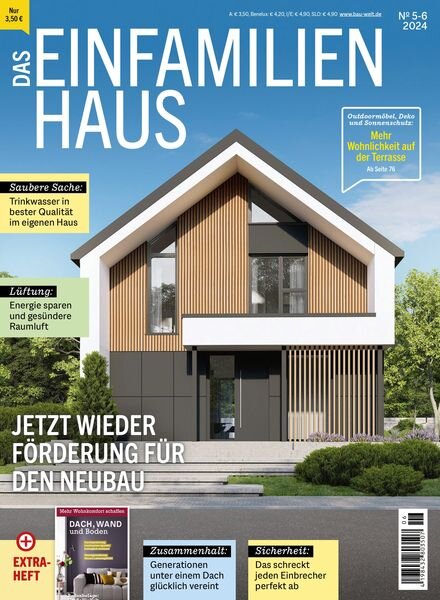 Das Einfamilienhaus – Mai-Juni 2024 Cover