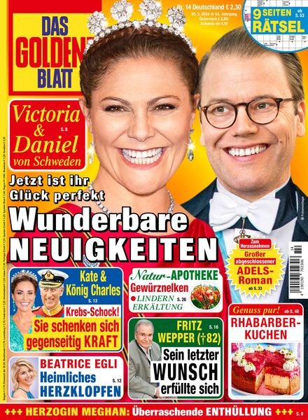 Das Goldene Blatt – 30 Marz 2024 Cover