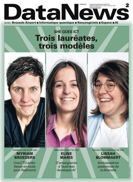 Datanews French Edition – Mars 2024 Cover