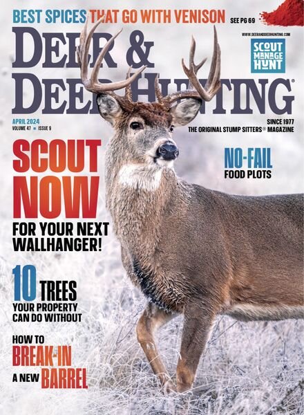 Deer & Deer Hunting – April 2024 Cover