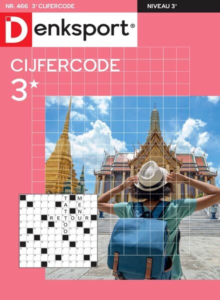 Denksport Cijfercode 3 – 18 April 2024 Cover