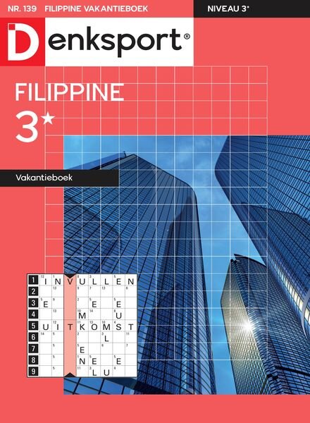Denksport Filippine 3 Vakantieboek – 4 April 2024 Cover