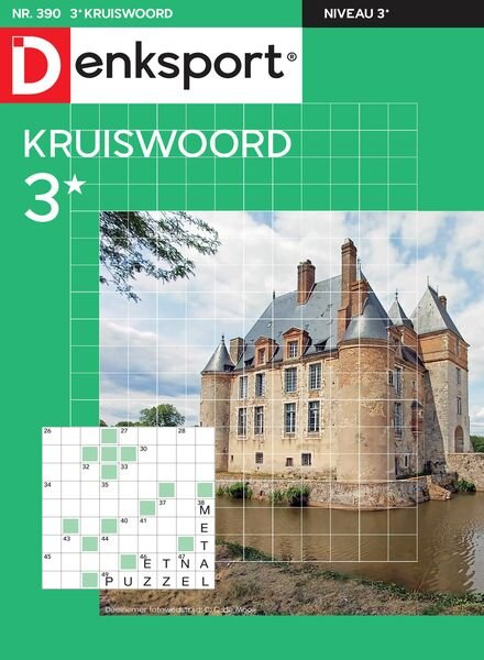 Denksport Kruiswoord 3 – 18 April 2024 Cover