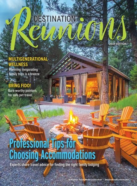 Destination Reunions Magazine – 2024 Cover