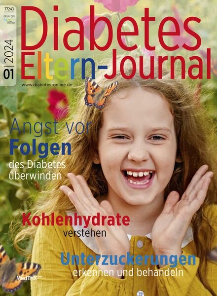 Diabetes Eltern Journal – Nr 1 2024 Cover