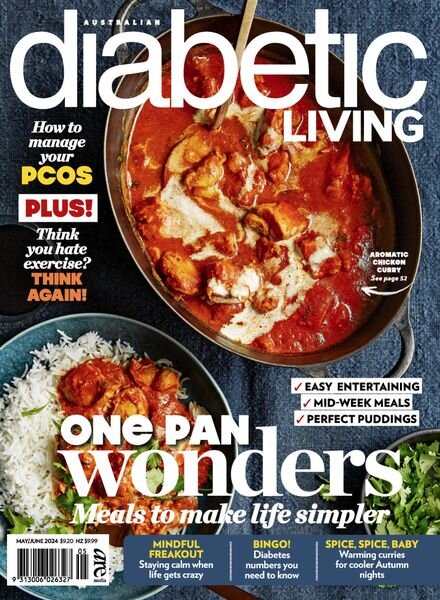 Diabetic Living Australia – May-June 2024 Cover