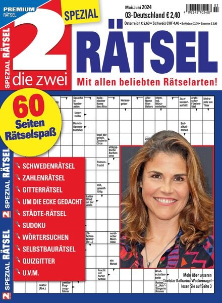 Die 2 Spezial Ratsel – Mai-Juni 2024 Cover