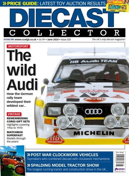 Diecast Collector – June 2024 Cover