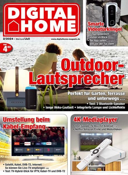 Digital Home – Mai-Juni-Juli 2024 Cover