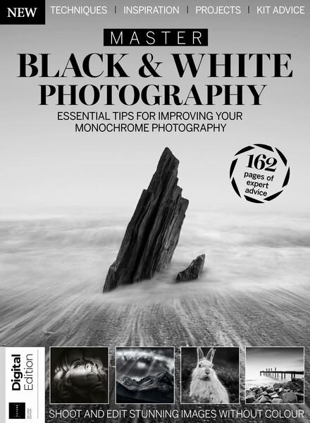 Digital Photographer Presents – Master Black & White Photography – 2nd Edition – 28 March 2024 Cover