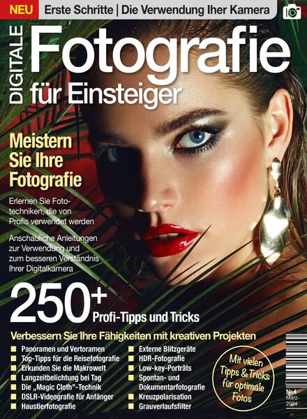 Digitale Fotografie fur Einsteiger – Marz 2024 Cover