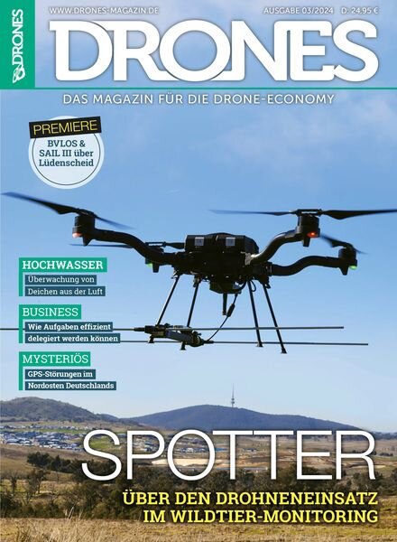 Drones – Marz 2024 Cover