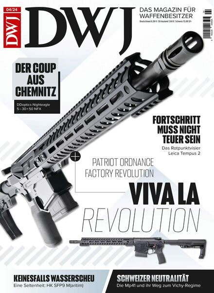 DWJ – April 2024 Cover