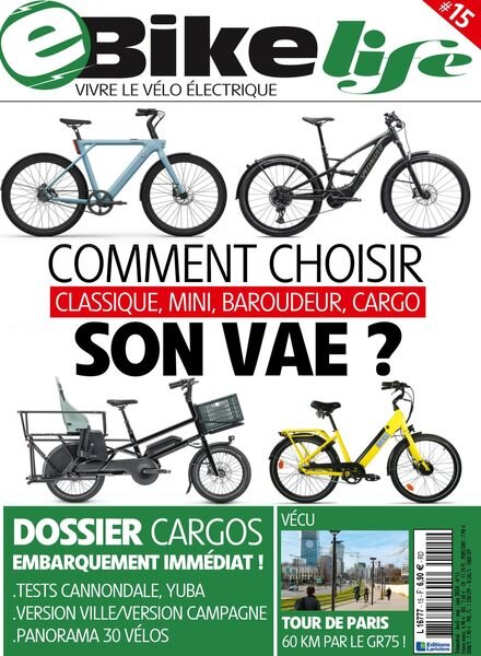 E Bike Life – Avril-Juin 2024 Cover