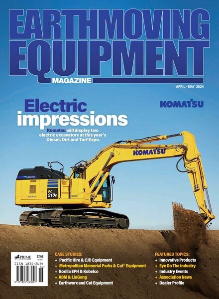 Earthmoving Equipment – April-May 2024 Cover