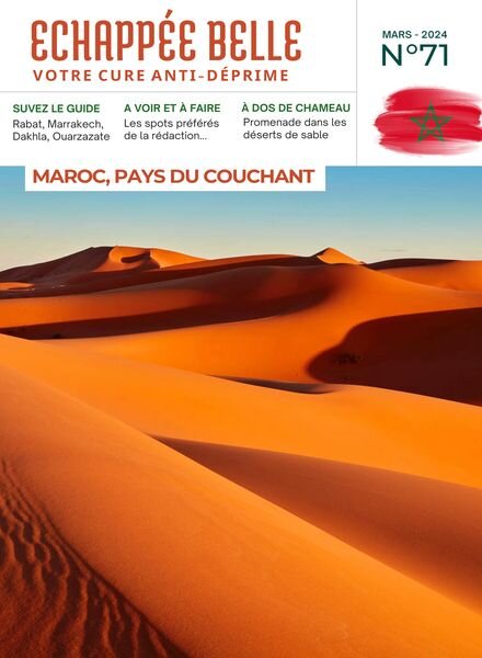 Echappee Belle Magazine – Mars 2024 Cover