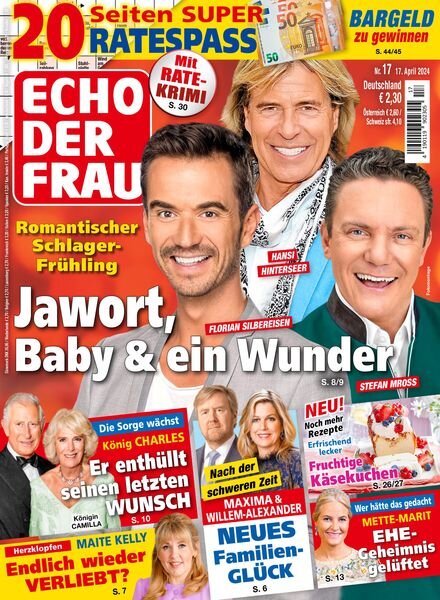 Echo der Frau – 17 April 2024 Cover