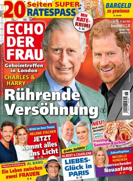 Echo der Frau – 24 April 2024 Cover