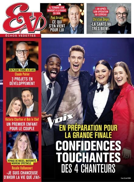 echos Vedettes – 6 Avril 2024 Cover