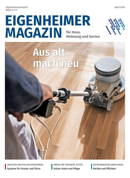 Eigenheimer Magazin – April 2024 Cover