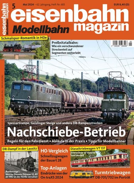 Eisenbahn Magazin – Mai 2024 Cover