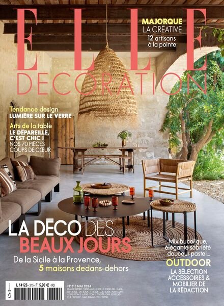 Elle Decoration France – Mai 2024 Cover