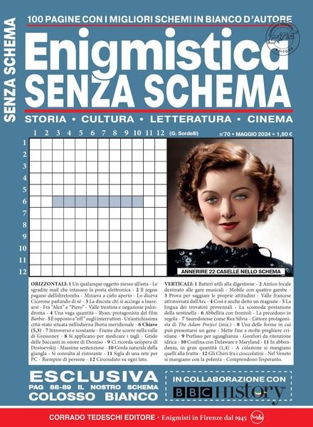 Enigmistica Senza Schema – Maggio 2024 Cover