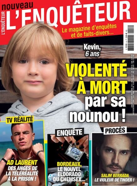 Enqueteur – Juin-Juillet-Aout 2024 Cover
