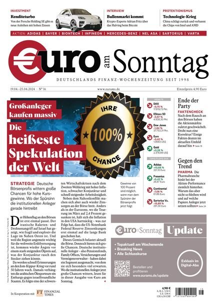 Euro am Sonntag – 19 April 2024 Cover