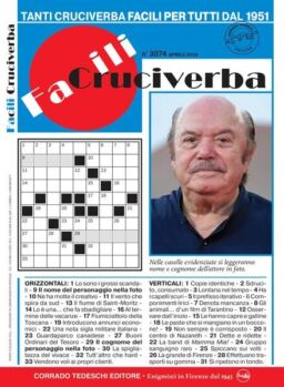 Facili Cruciverba – Aprile 2024