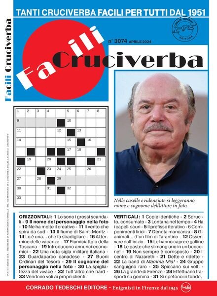 Facili Cruciverba – Aprile 2024 Cover