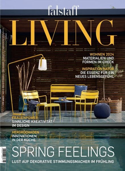 Falstaff Living Schweiz – Marz 2024 Cover