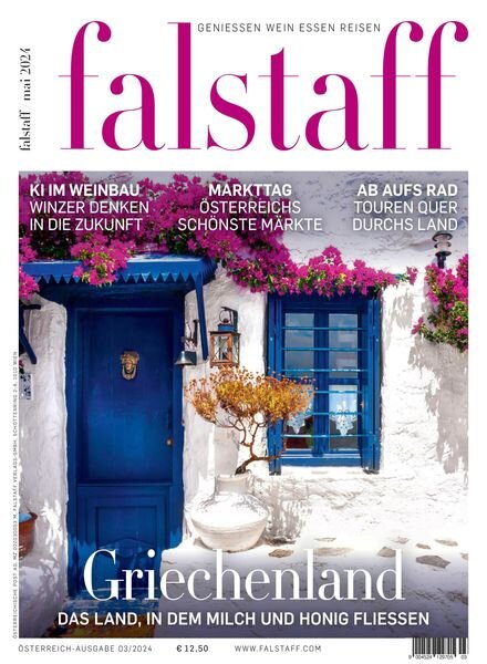 Falstaff Magazin Osterreich – Mai 2024 Cover