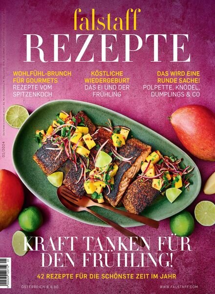 Falstaff Rezepte – 8 April 2024 Cover