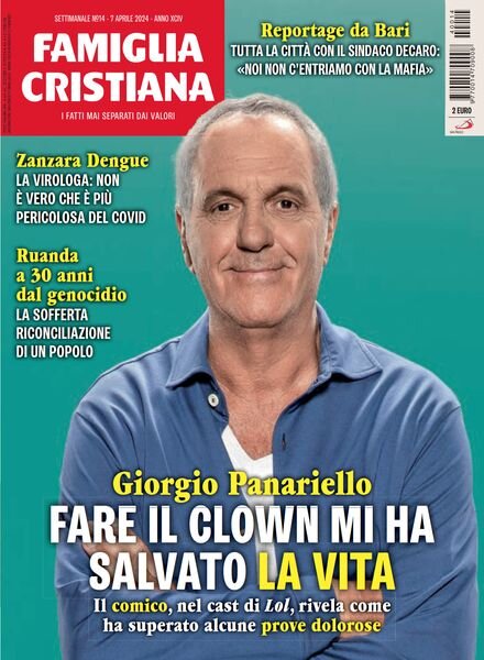Famiglia Cristiana – 7 Aprile 2024 Cover