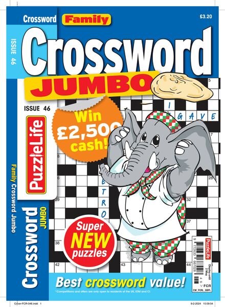 Family Crossword Jumbo – Issue 46 – 4 April 2024 Cover
