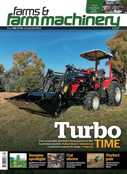 Farms and Farm Machinery – Issue 436 – 18 April 2024 Cover