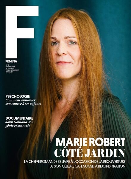Femina France – 21 Avril 2024 Cover