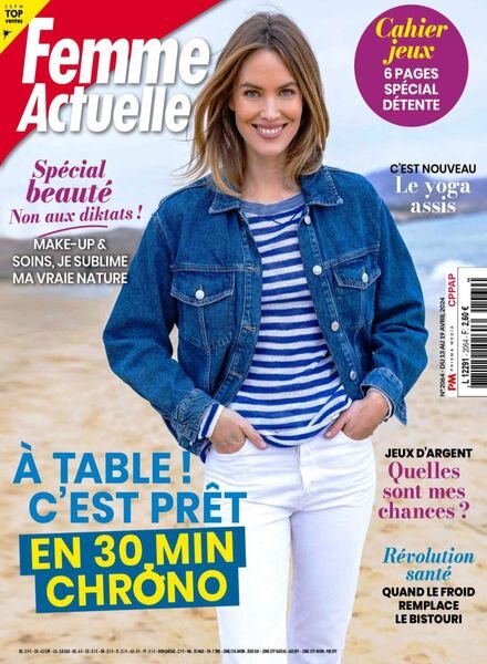 Femme Actuelle – 13 Avril 2024 Cover