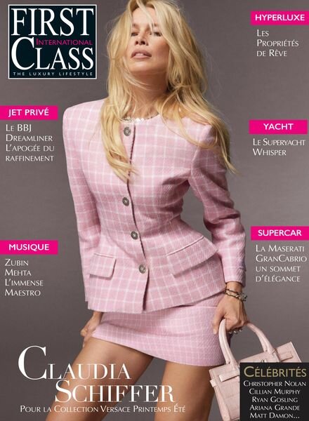 First Class Magazine – 1 Avril 2024 Cover