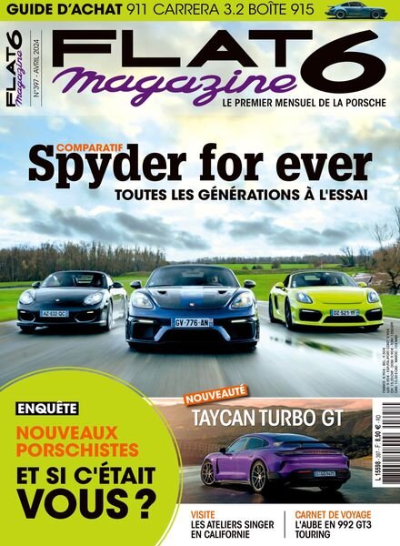 Flat 6 Magazine – Avril 2024 Cover
