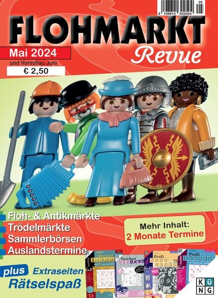 Flohmarkt Revue – Mai 2024 Cover