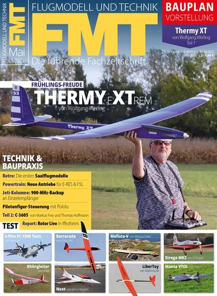 FMT Flugmodell und Technik – Mai 2024 Cover