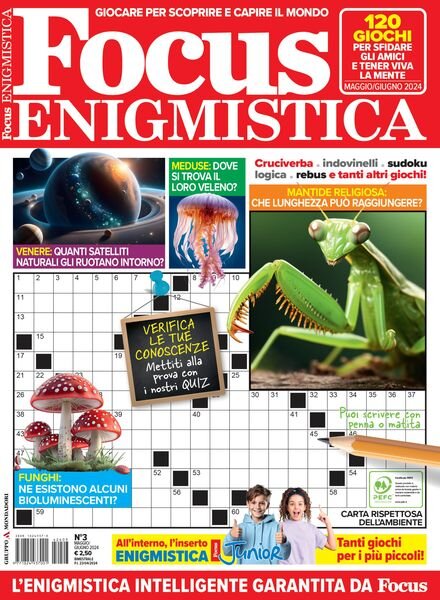Focus Enigmistica – Maggio-Giugno 2024 Cover