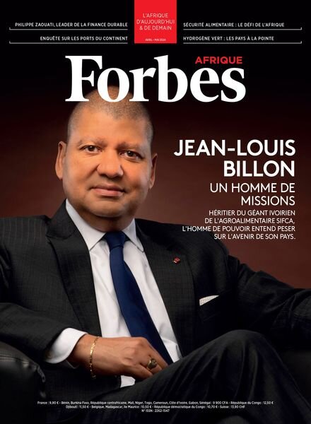Forbes Afrique – Avril-Mai 2024 Cover